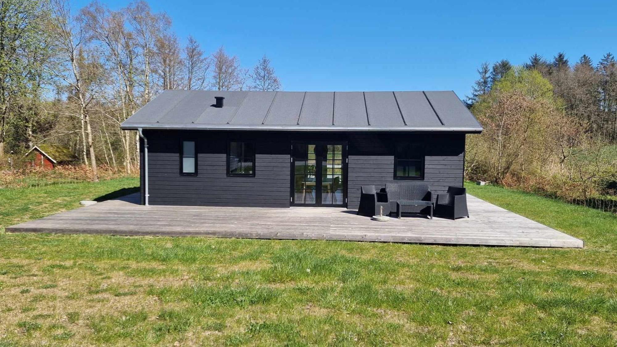 Sommerhus Ved Mosso Med Sokig Сканнерборг Экстерьер фото